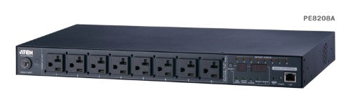 ATEN PE8208AV power distribution unit (PDU) 8 AC outlet(s) 1U Black