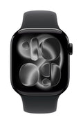 Apple MXLJ3ZM/A smart wearable accessory Band Black Fluoroelastomer