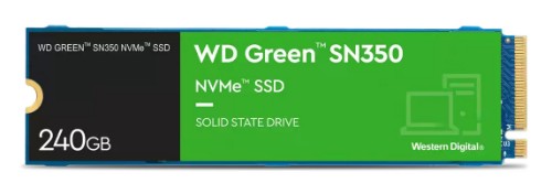 Western Digital SN350 240 GB M.2 PCI Express 3.0 NVMe TLC
