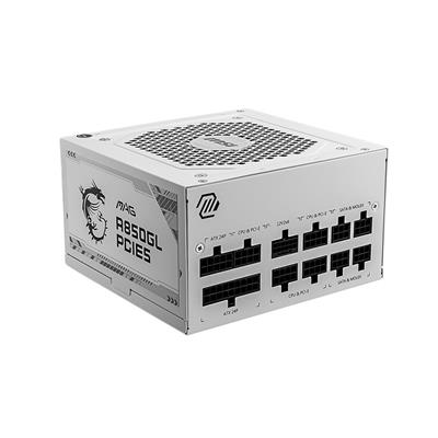 MSI MAG A850GL PCIE5 WHITE power supply unit 850 W 20+4 pin ATX ATX