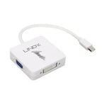 Lindy Mini DisplayPort 1.2 to HDMI 1.4, DVI and VGA Converter