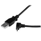StarTech.com 2m Micro USB Cable - A to Up Angle Micro B