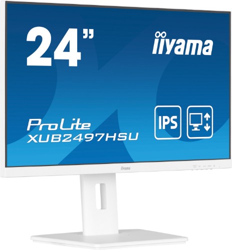 iiyama ProLite 24” IPS technology panel with height adjustable stand and 100Hz refresh rate