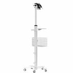 CTA Digital PAD-MFSV multimedia cart/stand White Tablet Multimedia stand