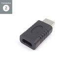 connektgear USB 2 Adapter Type C Male to B Micro MHL Female - with OTG function