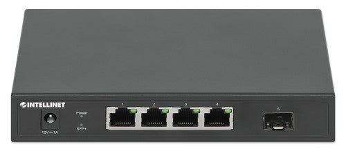 Intellinet 5 Port Switch 4 x 2.5G Ethernet-Ports and 1 SFP+ Uplink (with UK power cord)