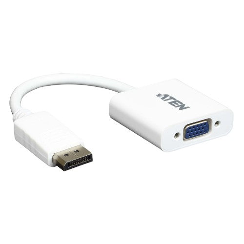 ATEN VC925 video cable adapter DisplayPort VGA (D-Sub) White