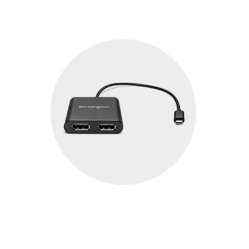 Kensington USB-C to Dual DisplayPort 1.2 Video Adapter