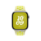 Apple MXU53ZM/A smart wearable accessory Band Yellow Fluoroelastomer