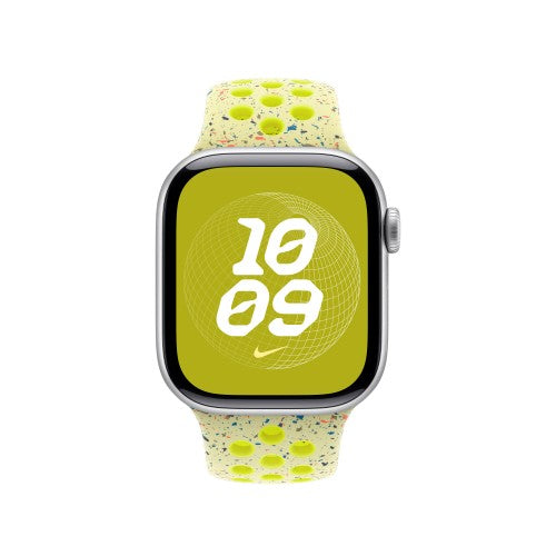 Apple MXU53ZM/A smart wearable accessory Band Yellow Fluoroelastomer