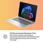 HP ProBook 4 G1q Next Gen AI PC Wolf Pro Security Edition Copilot+ PC Qualcomm Snapdragon X1-26-100 Laptop 35.6 cm (14") WUXGA 32 GB LPDDR5x-SDRAM 1 TB SSD Wi-Fi 7 (802.11be) Windows 11 Pro Silver