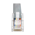 Tripp Lite U209-006-RJ45-X USB-A to RJ45 Serial Rollover Cable (M/M) - Cisco Compatible, 250 Kbps, 6 ft. (1.83 m), Gray