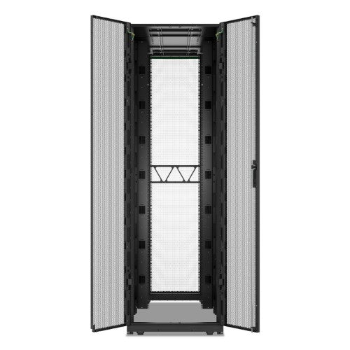APC NetShelter SX Advanced Rack, High Strength, 52U, 2436H x 750W x 1295D mm, with Shock Package, Black