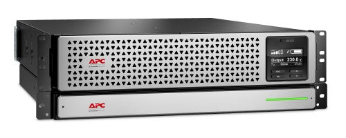 APC Smart-UPS On-Line, 1500VA, Rackmount 3U, 230V, 8x C13 IEC outlets, Network Card, Extended runtime, W/ rail kit, W/ Lithium-ion external battery