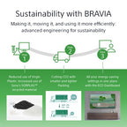 Sony BRAVIA FW-98BZ53L 4K HDR Full Array LED Professional display,780 cd/m2, Deep Black Non-Glare 47% Haze, 24/7 & 5 years PrimeSupport