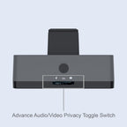 Adesso CyberTrack K4 webcam 8 MP 3840 x 2160 pixels USB 2.0 Black