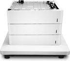 HP Color LaserJet 3x550-sheet Feeder and Stand