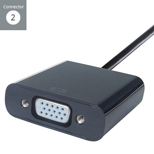 connektgear USB 3 to VGA Adapter A Male to VGA Female