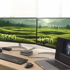 j5create JCD3199P USB-C® Dock Dual 4K HDMI™ with 140W GaN PD3.1 Power Adapter-EU, Black