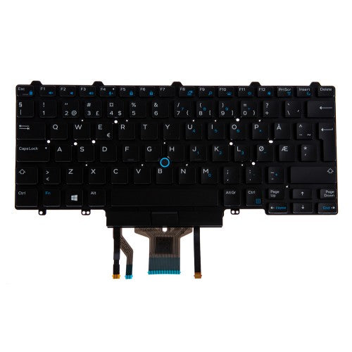 Origin Storage N/B KBD Lat 3190 2in1 N-EEUR Layout 83 Keys Non-Backlit SP