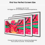 Samsung 2025 85" The Frame Pro Art Mode Neo QLED 4K HDR Smart TV 2.16 m (85") 4K Ultra HD Wi-Fi Black