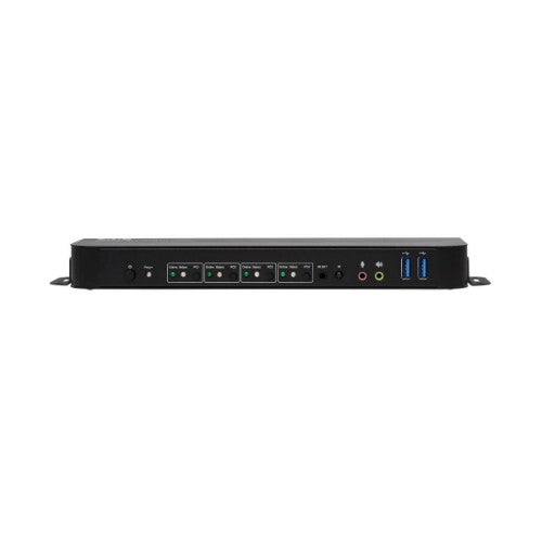 Tripp Lite B005-DPUA4 4-Port DisplayPort/USB KVM Switch - 4K 60 Hz, HDR, HDCP 2.2, IR, DP 1.4, USB Sharing