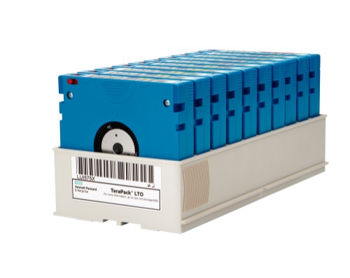 HPE Spectra TeraPack LTO-9 Ultrium 45TB RW Custom Labeled 10 Data Cartridges for Full Height Drives