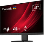 Viewsonic VG3208-4K computer monitor 81.3 cm (32") 3840 x 2160 pixels 4K Ultra HD LED Black