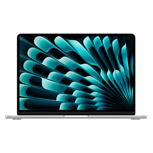 Apple MacBook Air 13-inch : M4 chip with 10-core CPU and 10-core GPU, 24GB, 512GB SSD - Silver