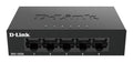 D-Link DGS-105GL 5-Port Gigabit Ethernet Switch, Fanless, Low Profile, Metal Housing, Plug-and-Play, 802.3az EEE black