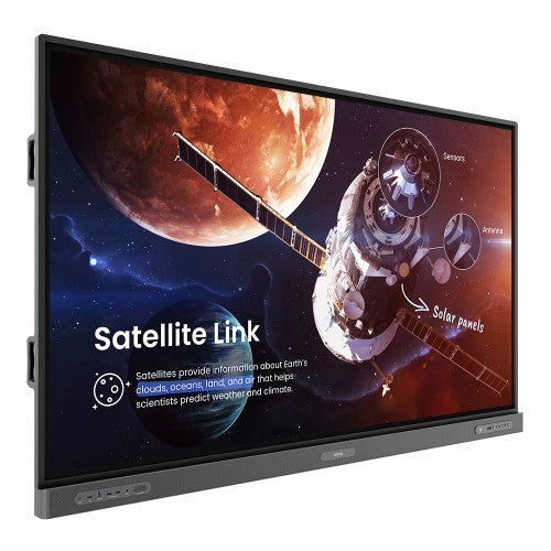 BenQ RP8603 Interactive flat panel 2.18 m (86") LCD Wi-Fi 450 cd/m² 4K Ultra HD Black Touchscreen Built-in processor Android 11 18/7