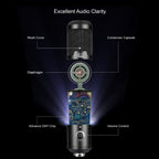 Adesso Xtream M4 Black Table microphone