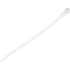 StarTech.com 6"(15cm) Cable Ties with Mounting Hole - 1/8"(3mm) wide, 1-1/2"(40mm) Bundle Dia. 40lb(18kg) Tensile Strength, Nylon 66 Self Locking Ties w/Screw Hole, UL Listed, 100 Pack - TAA