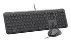Logitech Signature Slim Combo MK620 For Business keyboard Mouse included Home/Office USB QWERTZ German Graphite