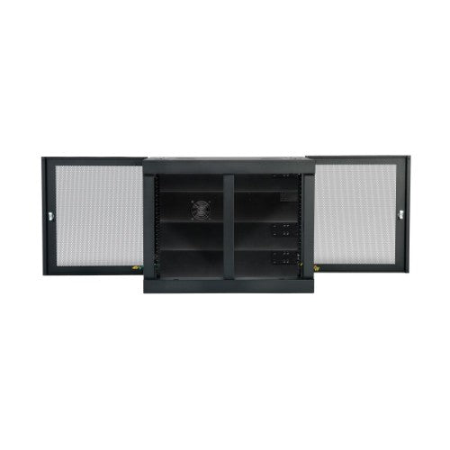 Tripp Lite SRW12UHD SmartRack 12U Heavy-Duty Low-Profile Server-Depth Side-Mount Wall-Mount Small Rack Enclosure