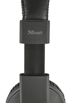 Trust 21662 headphones/headset Wired Head-band Calls/Music Black