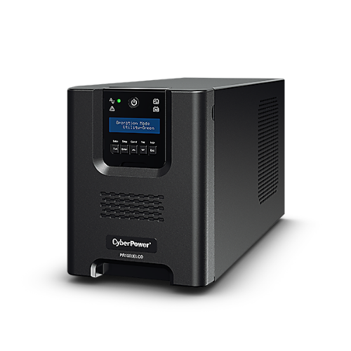 CyberPower PR1000ELCD uninterruptible power supply (UPS) Line-Interactive 1 kVA 900 W 8 AC outlet(s)
