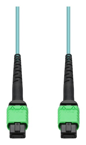 AddOn Networks ADD-AMPOAMPO-7M5OM4LZ InfiniBand/fibre optic cable 7 m MPO OFNG Aqua colour, Green