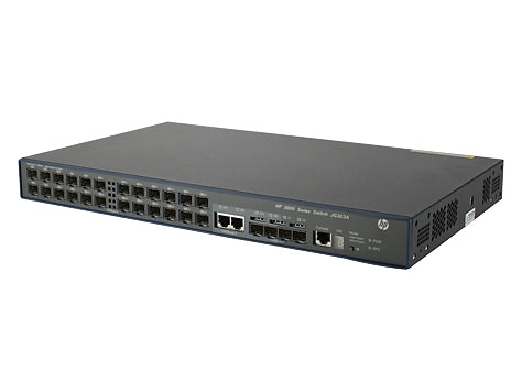 HPE 3600-24-SFP v2 EI Managed L3 1U Black