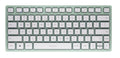 CHERRY KW 7100 MINI BT keyboard Universal Bluetooth QWERTY US International Mint colour