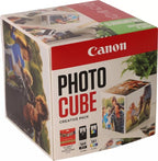 Canon 3713C014/PG-560+CL-561 Printhead cartridge multi pack black + color Cube white green +PP201 40 sheet 13x13cm 7,5ml + 8,3ml Pack=2 for Canon Pixma TS 5350