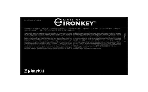 Kingston Technology IronKey 64GB D500S FIPS 140-3 Lvl 3 AES-256