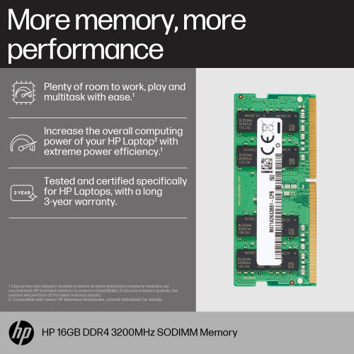 HP 16GB DDR4 3200 SODIMM Memory