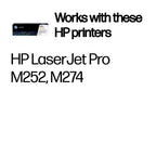 HP CF402A/201A Toner cartridge yellow, 1.33K pages ISO/IEC 19752 for HP Pro M 252
