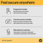 HP 15-fc0018na AMD Ryzen™ 3 7320U Laptop 39.6 cm (15.6") Full HD 4 GB LPDDR5-SDRAM 128 GB SSD Wi-Fi 6 (802.11ax) Windows 11 Home in S mode Black
