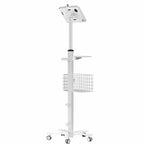 CTA Digital PAD-MFSPS multimedia cart/stand White Tablet Multimedia stand
