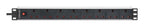 Intellinet 19" 1U PDU 7-way UK, Overload Protection, Rackmount, Power Distribution Unit, UK 3-pin outlets, 3m power cord, output