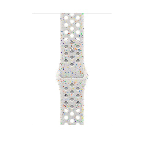 Apple 45mm Pure Platinum Nike Sport Band - S/M