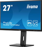 iiyama ProLite 27” IPS technology panel with 1ms MPRT, 100Hz refresh rate, USB-Hub and height adjustable stand