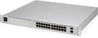 Ubiquiti UniFi Pro 24-Port PoE Managed L2/L3 Gigabit Ethernet (10/100/1000) Power over Ethernet (PoE) 1U Silver
